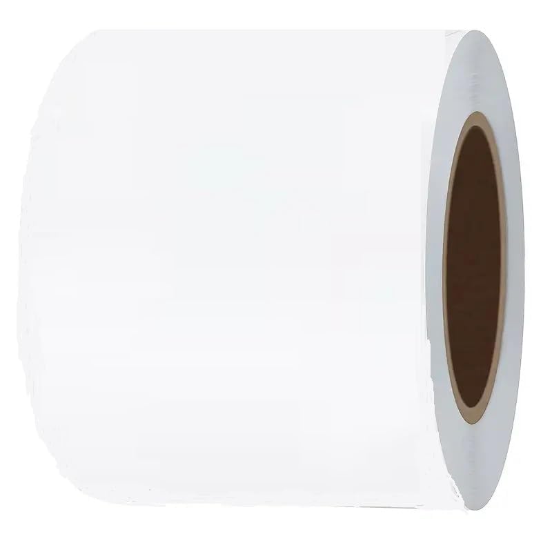 LIVECOOL شريط حواف ورق جدران بلاط أرضية ذاتي اللصق للمنزل (5 × 240، فينيل أبيض) - Image 2