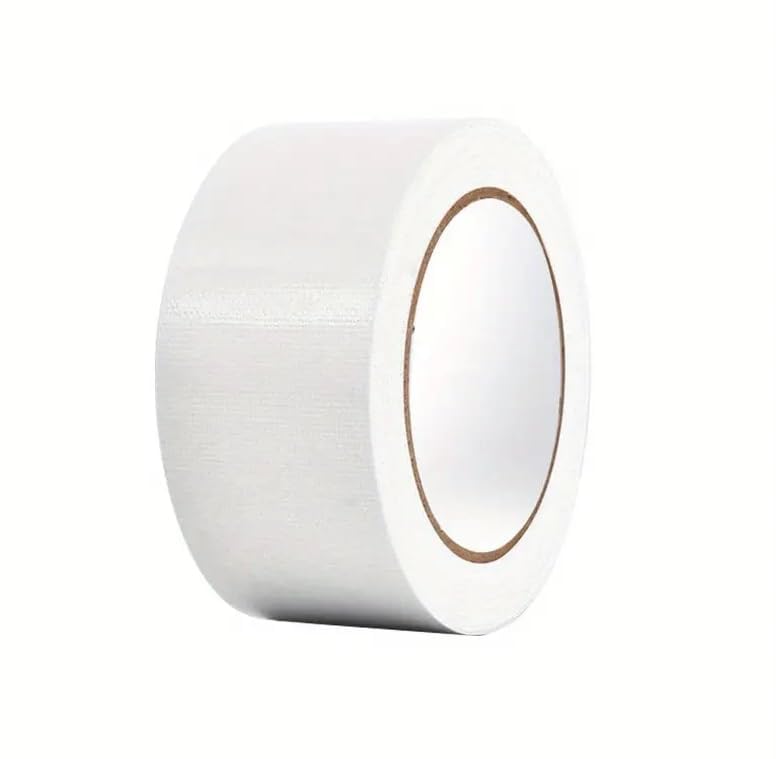 LIVECOOL شريط حواف ورق جدران بلاط أرضية ذاتي اللصق للمنزل (5 × 240، فينيل أبيض) - Image 1