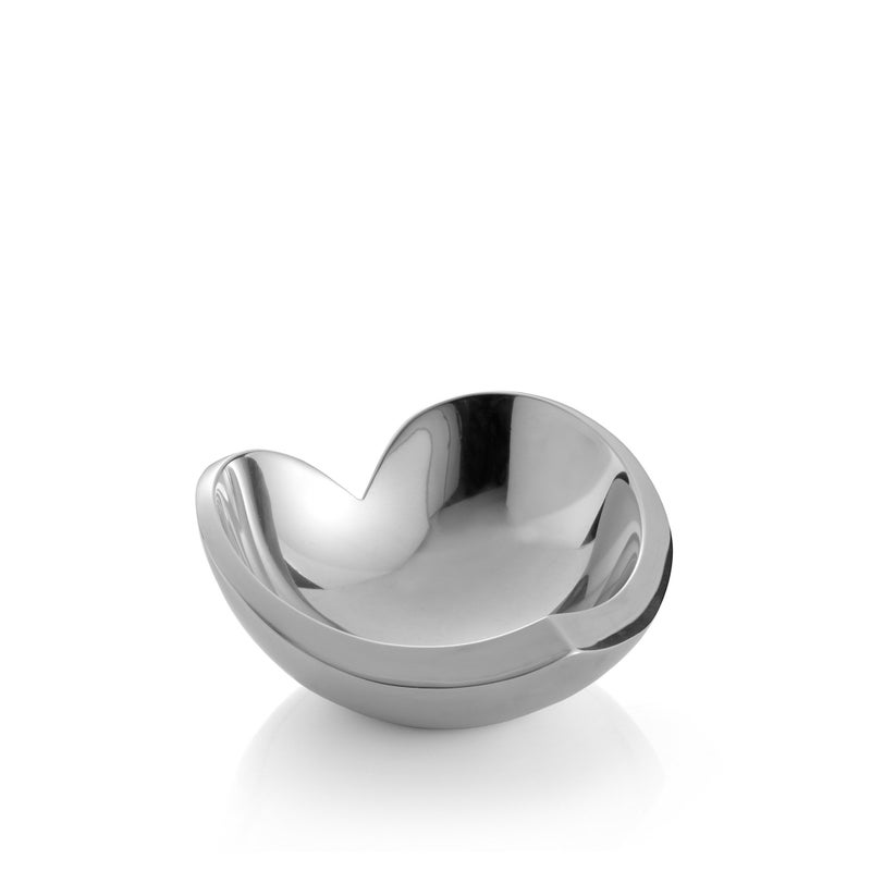 Nambe Alloy Classic Heart Bowl Heart Shaped Modern Design For Wedding Anniversary Valentines Day Love Bowl 85Inch