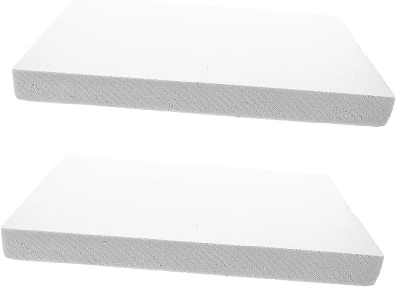NUOBESTY 2pcs DIY Foam Board for Diorama Modeling and Architectural Models Lightweight Craft Foam Blocks for Landscape Scenery and Educational Displays - Image 1