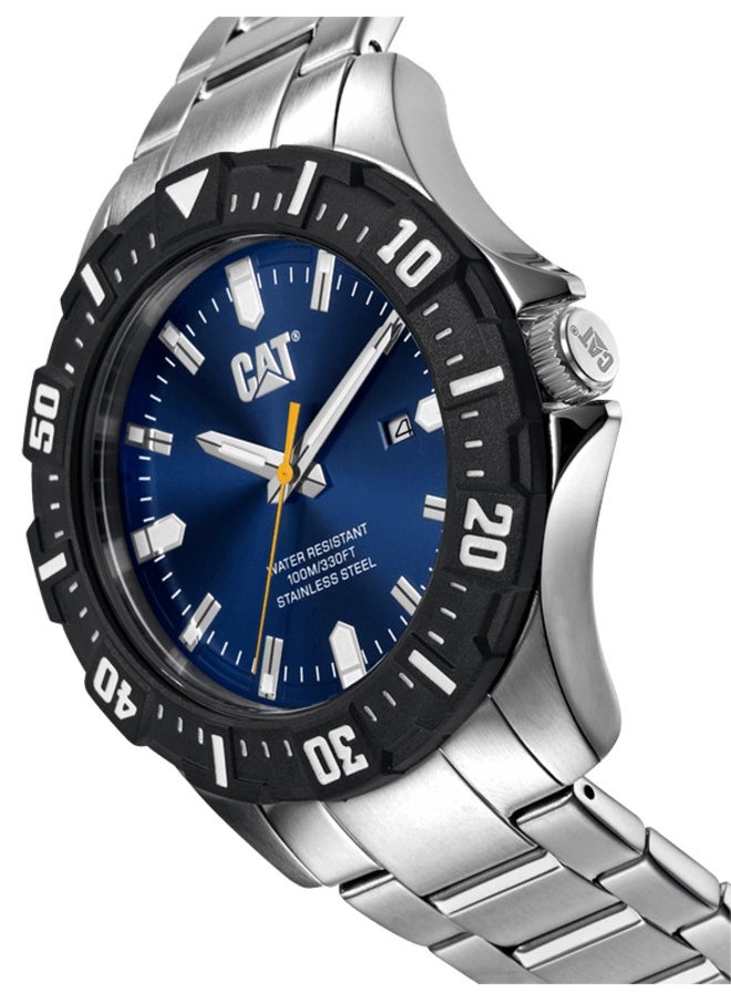 CAT Men's 42 MM Silver Analog Stainless Steel Watch | PZ14111626  - Image 2