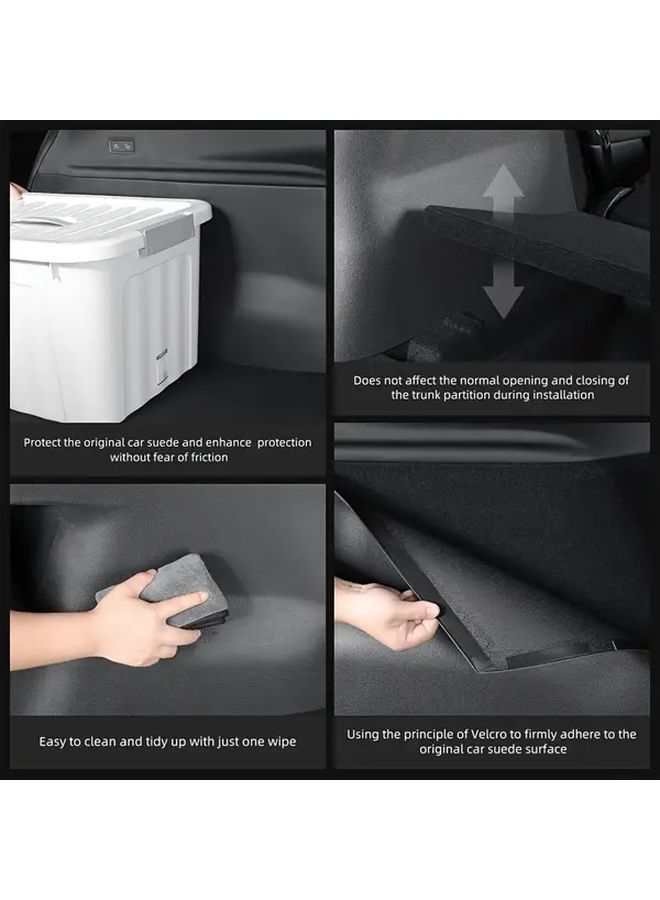 Tesla Model Y Juniper 2025 Trunk Protectors Scratch Resistant for Left Right Panels - Image 3