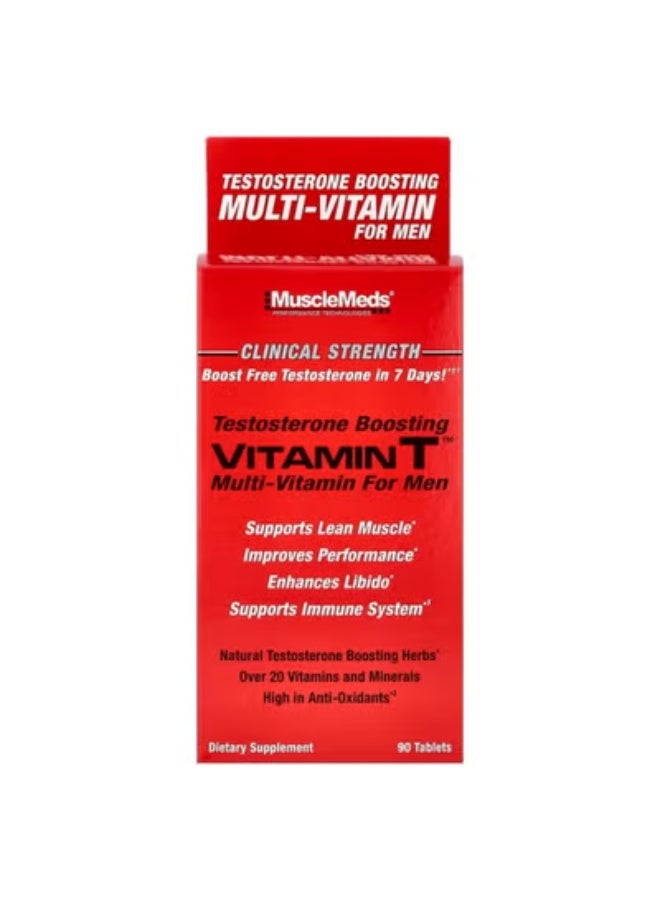 MuscleMeds, Multi-Vitamin For Men, 90 Tablets - Image 1