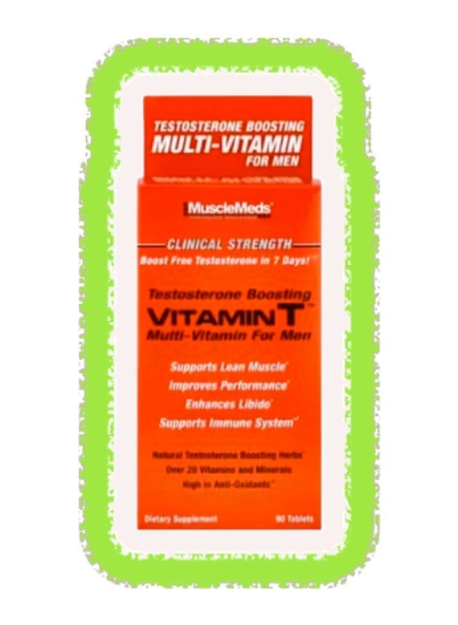 MuscleMeds, Multi-Vitamin For Men, 90 Tablets - Image 1