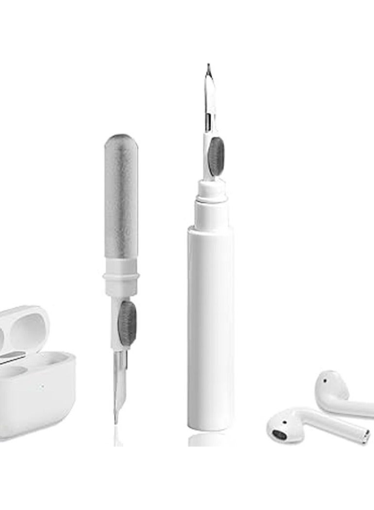 مجموعة تنظيف لأذنيات Airpods، مجموعة تنظيف لأذنيات Airpods Pro من الإصدارات 1 2 3، أداة تنظيف متعددة الوظائف مع فرشاة للأذنيات اللاسلكية والسماعات الاستشعار الصوتي والكاميرا والآيفون. - Image 1