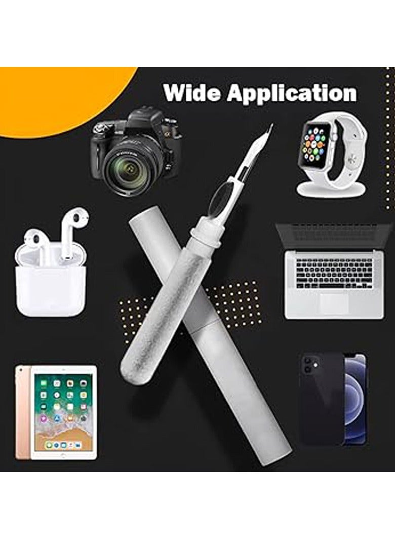 مجموعة تنظيف لأذنيات Airpods، مجموعة تنظيف لأذنيات Airpods Pro من الإصدارات 1 2 3، أداة تنظيف متعددة الوظائف مع فرشاة للأذنيات اللاسلكية والسماعات الاستشعار الصوتي والكاميرا والآيفون. - Image 5