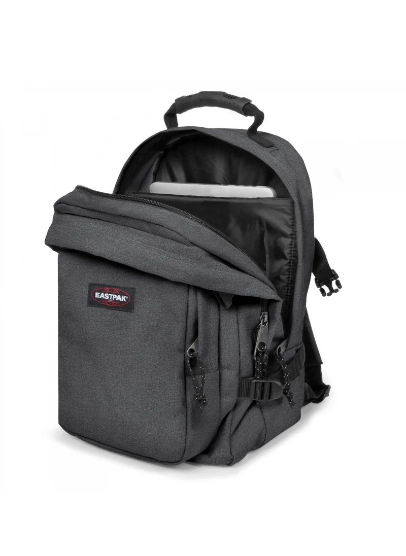 EASTPAK Provider Black Denim Large Laptop Backpack