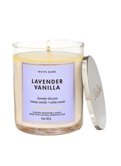 Lavender Vanilla Signature Single Wick Candle