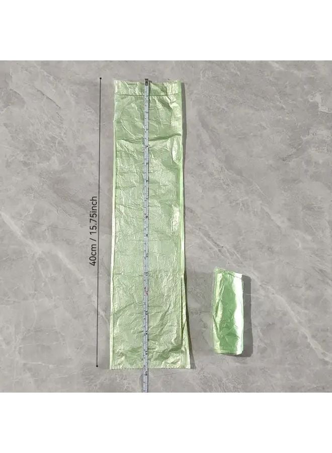 5 Rolls 100 Disposable Garbage Bags Durable Plastic Assorted Colors For Home Kitchen Office Cleaning - Image 3