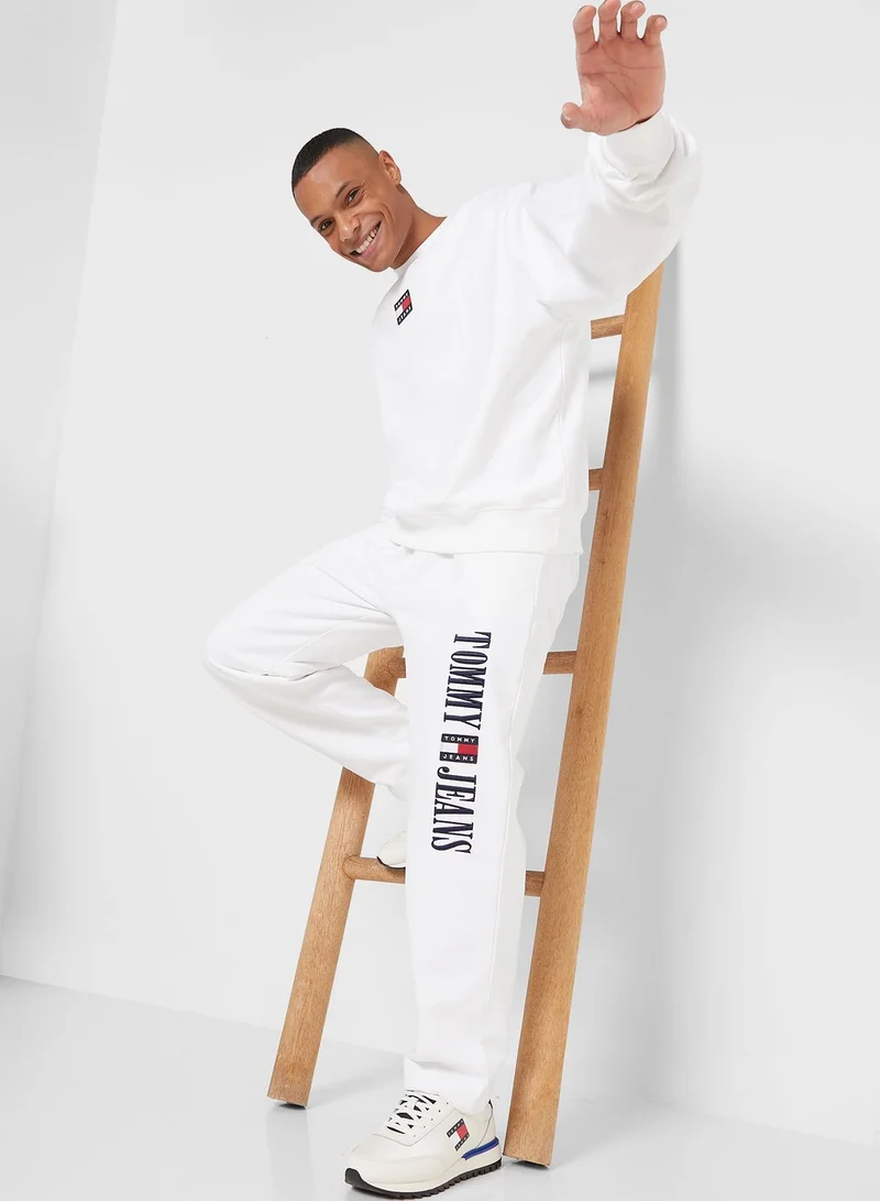 TOMMY JEANS Logo Printed Sweatpants