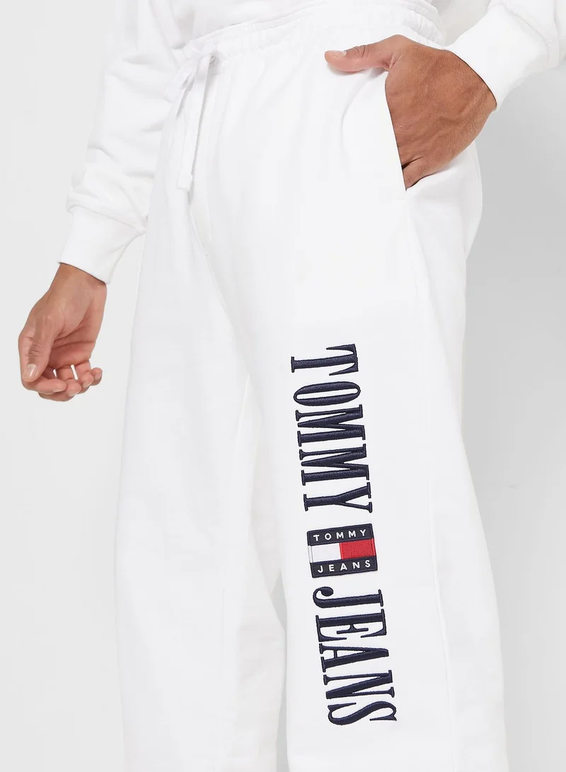 TOMMY JEANS Logo Printed Sweatpants