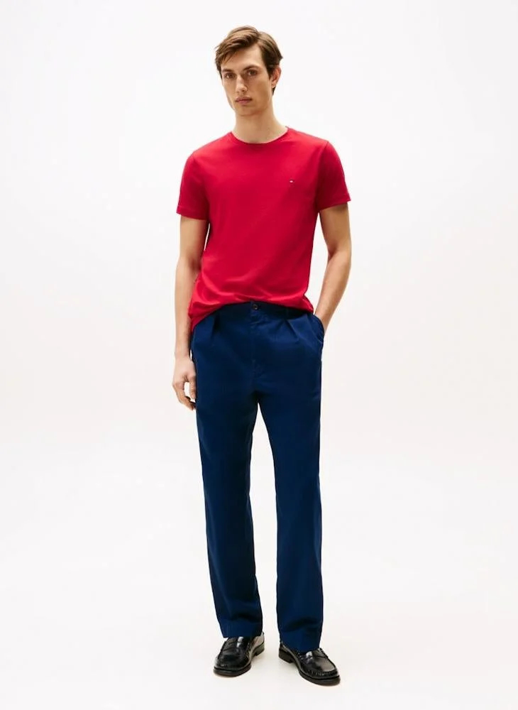 TOMMY HILFIGER  STRETCH SLIM FIT TEE for Men | Best Price UAE