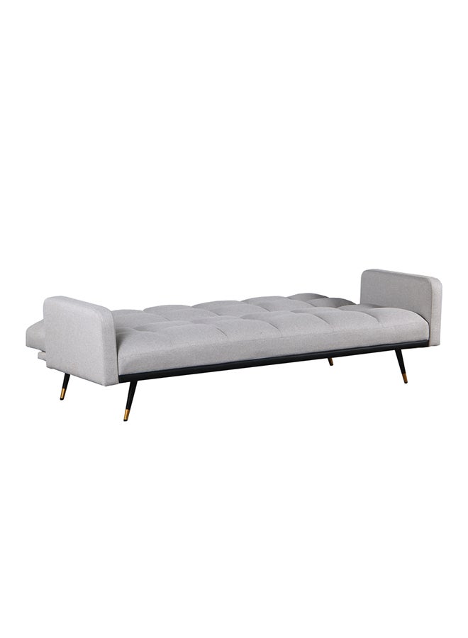 ايست من نون Convertible Modern Linen Sofa Bed Comfy Sleeper Sofa with Adjustable Backrests, Couch Bed for Small Spaces, Living Room, Bedroom, 193 x 83 x 75 cm, Light Grey - Image 5