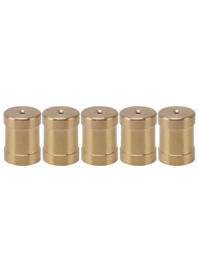 Thoraya 5PCS Copper Lawn Misting Nozzle Flat Head Spray Misting Nozzle Internal Thread Connection for Landscaping Outdoor G3/4in  - Image 1