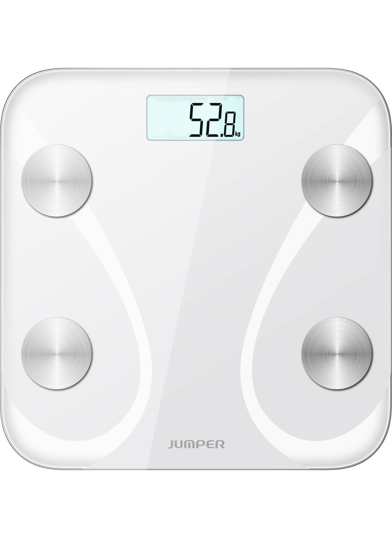jumper - Digital Scale Fat Water Muscle Body Mass Index Weight Scale Smart Bluetooth Weighing Scale JPD-BFS300 - Image 1