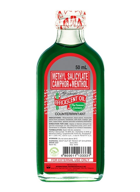Effective Filipino massage and relaxation oil