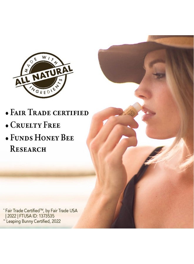 Bee Bella Lip Balm Hydrating Moisturizing Lip Care 100% Natural Original Organic Beeswax With Vitamin E Handmade In Usa Unscented Unflavored (3 Pack) - Image 3