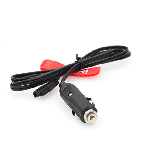 DRRI ثلاجة صغيرة DRRI 12V DC كابل طاقة 2 دبوس لمبرد موبكول، صندوق تبريد السيارة، ثلاجة السيارة (3M) - Image 3