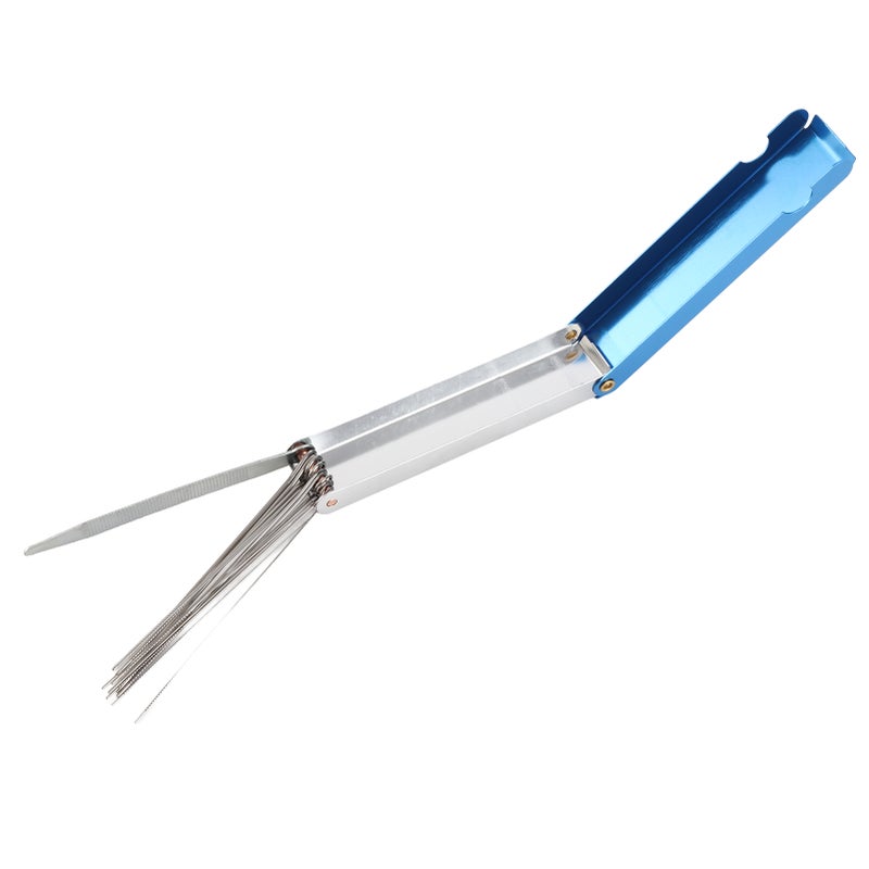 Nozzle Cleaning Needle 12 in 1 Small Volume Portable Long Service Life Engine Cleaner for Cleanliness - Image 1
