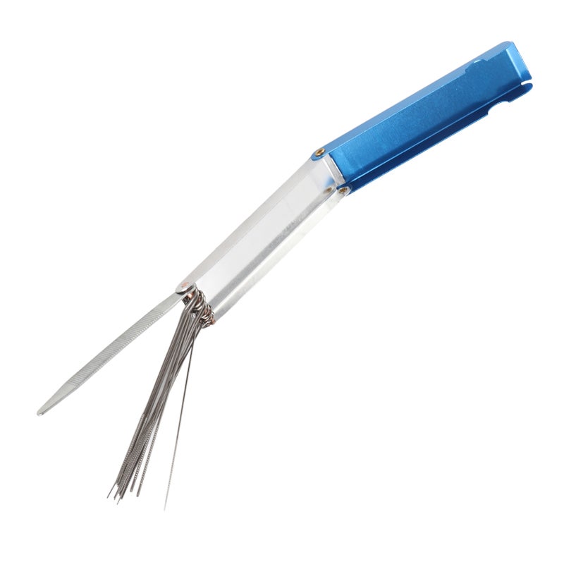 Nozzle Cleaning Needle 12 in 1 Small Volume Portable Long Service Life Engine Cleaner for Cleanliness - Image 3