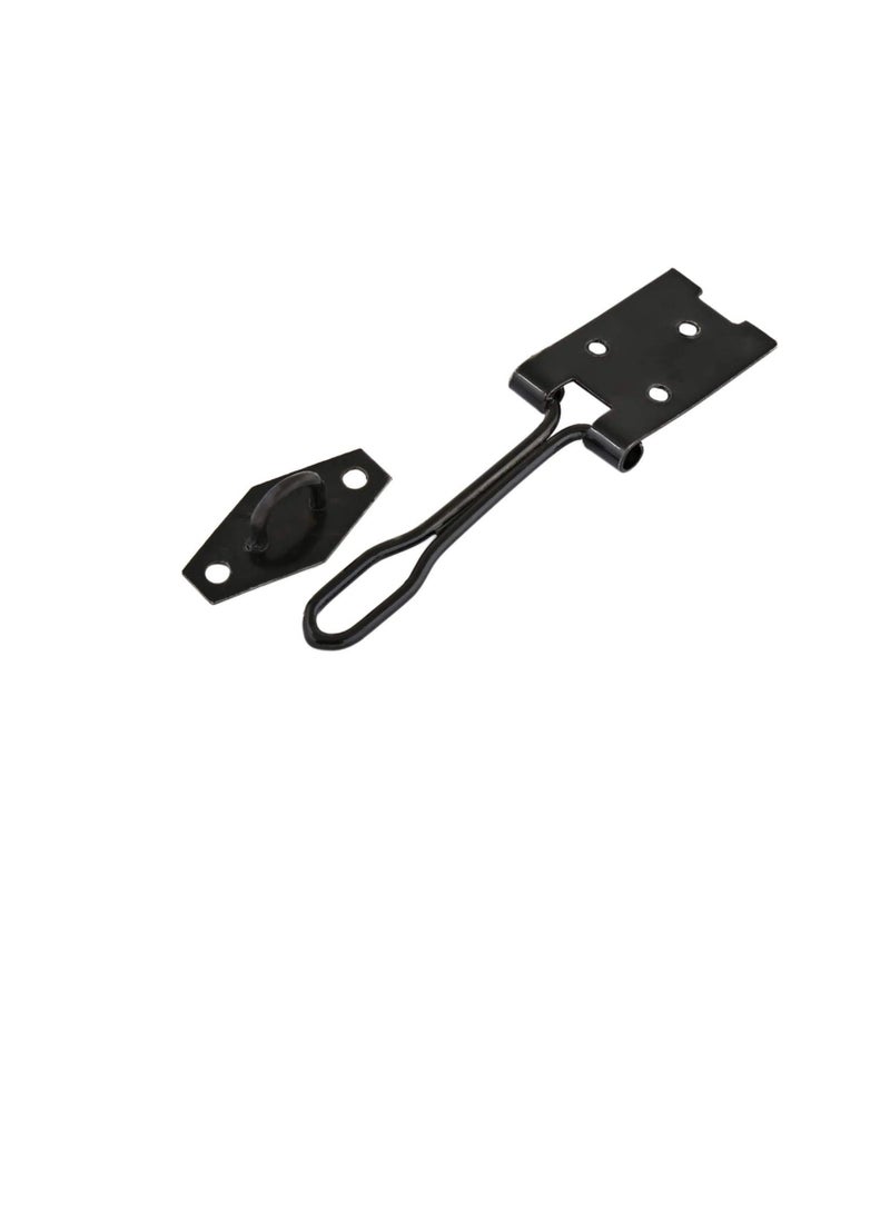 ROBUSTLINE Robustline Wire Hasp and Staple - Black, 3 x 3 cm - Image 3