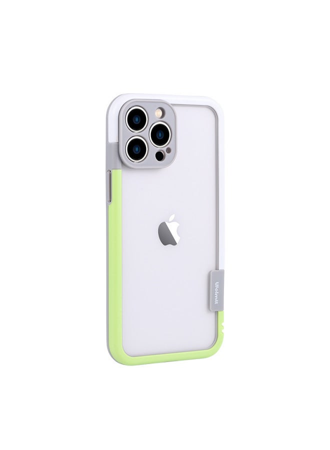 Phone Case Fashion Frame Heat Dissipation Breathable For Apple Drop-resistant Protective  iPhone 12 mini 