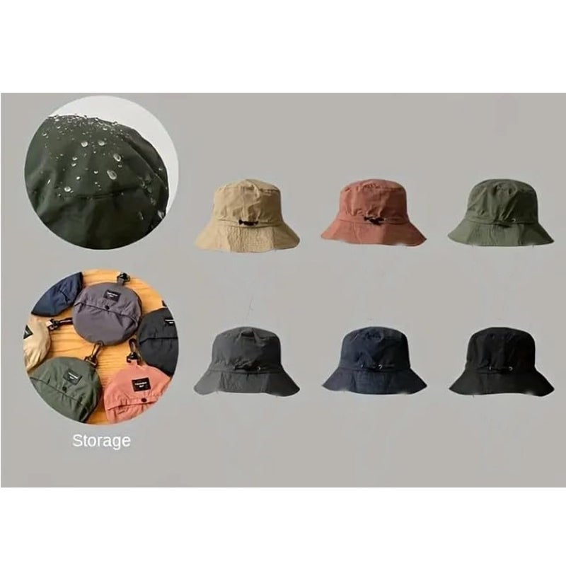 Handcuffs Caps for Men & Women Foldable Bucket Hat Lightweight, Quick-Drying, Waterproof Outdoor Sun Protection Hat with Portable Storage - Image 2