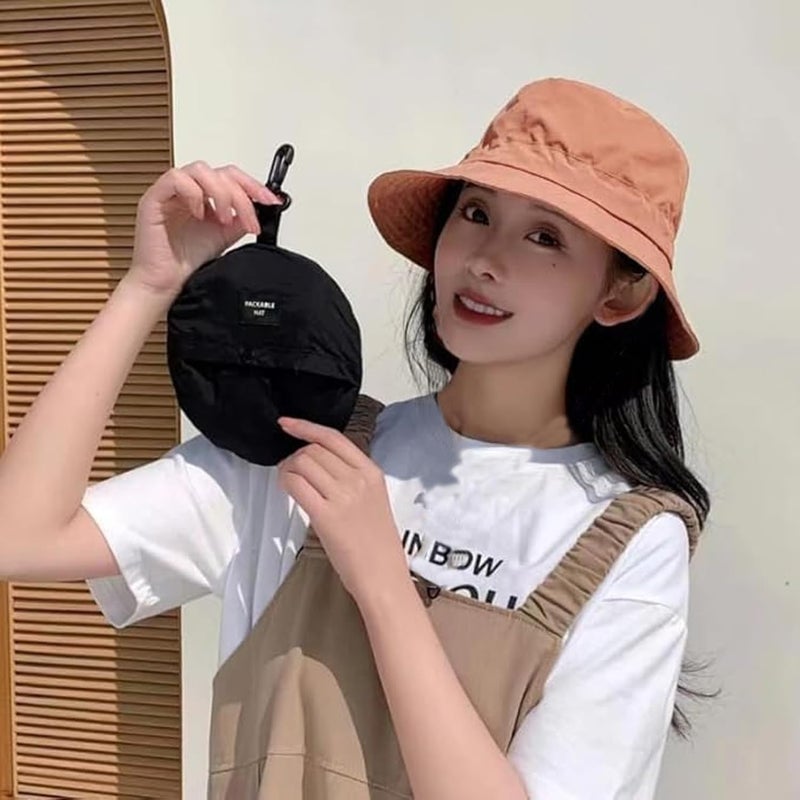 Handcuffs Caps for Men & Women Foldable Bucket Hat Lightweight, Quick-Drying, Waterproof Outdoor Sun Protection Hat with Portable Storage - Image 1