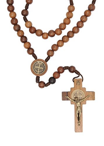 Intercession St Benedict Mens Large Intercession Rosary - Image 1