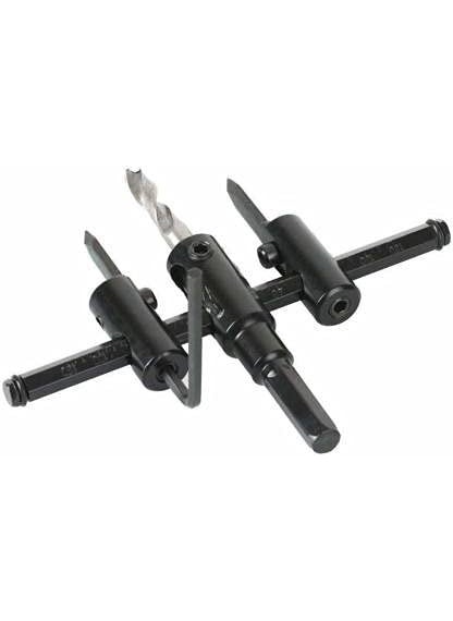 GLAMAXY GLAMAXY 30mm120mm Adjustable Circle Cutter Metal Wood Circle Hole Saw Drill Bit Cutter  - Image 4