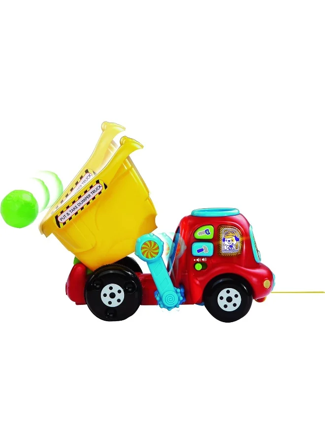 vtech Put And Take Dumper Truck, Sand Color Sensory, Multicolor