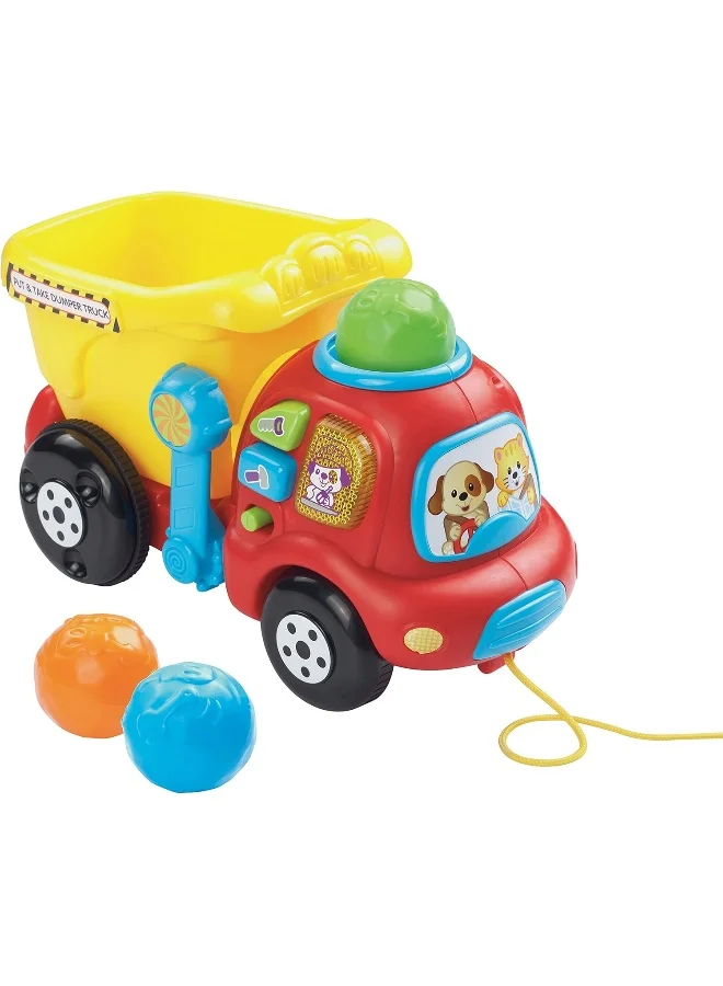 vtech Put And Take Dumper Truck, Sand Color Sensory, Multicolor