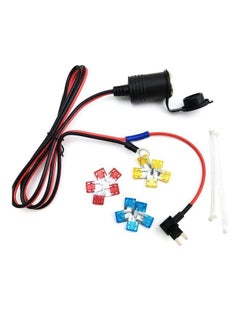 NIBEMINENT Lighter Socket And Fuse Tap Holder Lead With Set  - Image 2