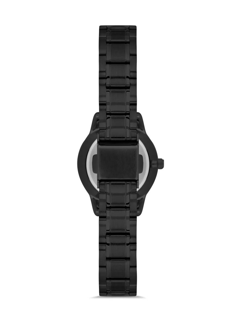 OMAX - Omax Women's Luxury Wrist Watch, Watches for Women, Stainless Watches, Stainless Band, Black Round Dial, Waterproof Watch, 1 Year Warranty - Image 1