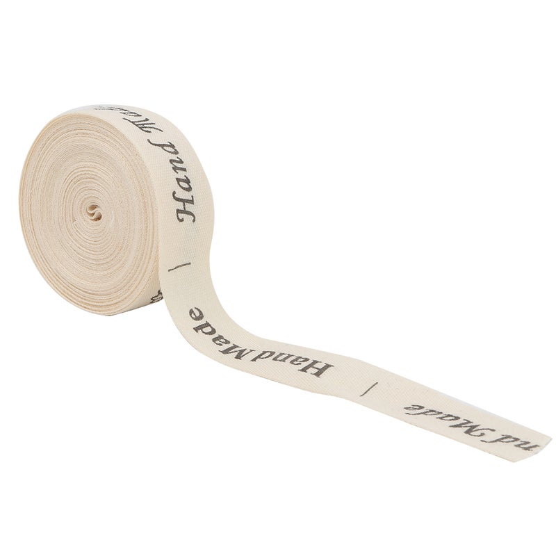 Natural Cotton Hand Made Fonts Ribbon 1.5cm for Gift Packaging

(#1) - Image 5