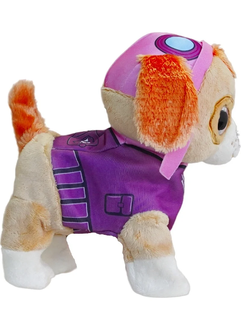 Mj Toys Paw Patrol Dog Walking, Barking Musical Leash Controlled Plush Toy