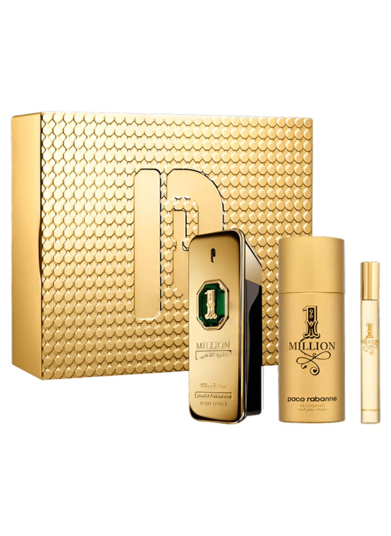 paco rabanne 1 Million Golden Oud Parfum Intense 100ML Set  - Image 2