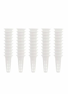 KASTWAVE Grow Baskets for Hydroponic Growing System, Seed Pod Basket Made of Durable Plastic, Plant Growing Containers for Hydroponics, Lightweight Economy Plant Baskets 50Pcs  - Image 3
