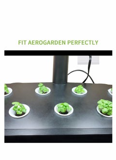 KASTWAVE Grow Baskets for Hydroponic Growing System, Seed Pod Basket Made of Durable Plastic, Plant Growing Containers for Hydroponics, Lightweight Economy Plant Baskets 50Pcs  - Image 2