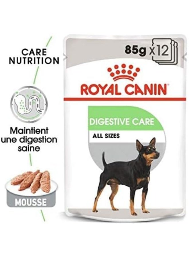 ROYAL CANIN رويال كانين CCN رعاية الهضم طعام رطب أكياس علبة من 12x85غ غذاء الكلاب رعاية التغذية - Image 3