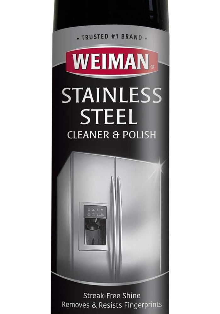 Weiman Stainless Steel Cleaner and Polish Spray, 17 oz - Image 1