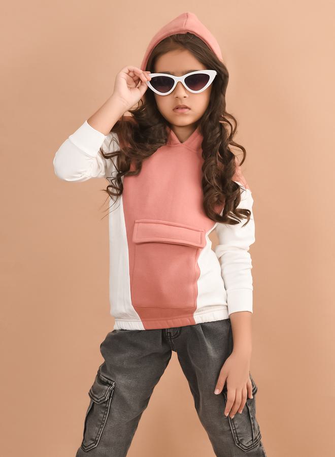 LILPICKS Color Block Flap Pocket Hoodie by Styli  - Image 5