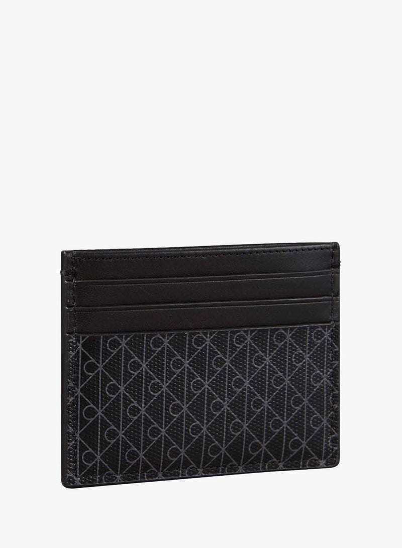 CALVIN KLEIN Coated Emblem Print Card Holder - Image 2
