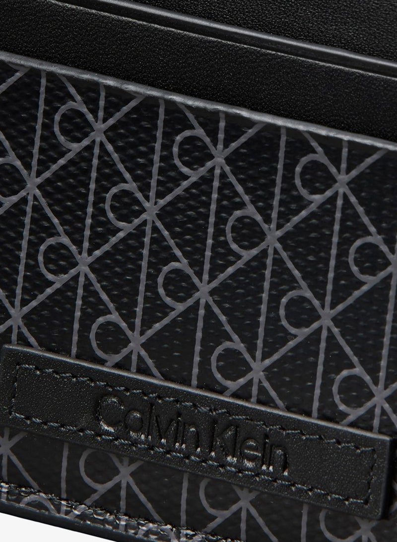 CALVIN KLEIN Coated Emblem Print Card Holder - Image 4