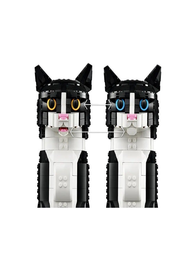 LEGO LEGO - Ideas Tuxedo Cat 1710 Pieces - 21349  - Image 4