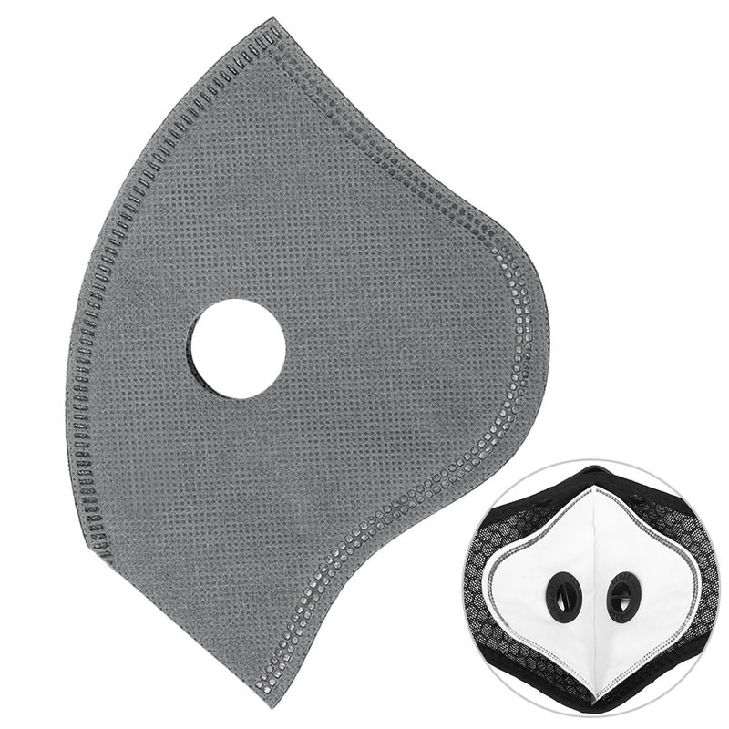 1 PCS 5-Ply Disposable Active Carbon Replacement Part Mask Replacement Filter - Image 1