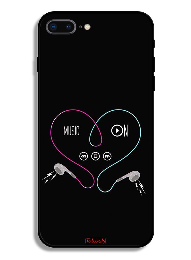 Tolwak Apple iPhone 7 Plus Protective Case Music On - Image 2