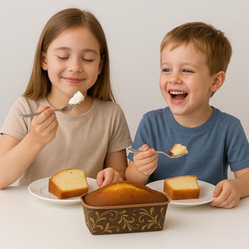 Esslly Rectangular Paper Loaf Moulds by Ecopack, Italy | Pack of 20 | Non-Stick, Oven Safe, Disposable Baking Pans | Size: 199 x 75 x 62 mm | Ideal for Breads & Cakes - Image 5