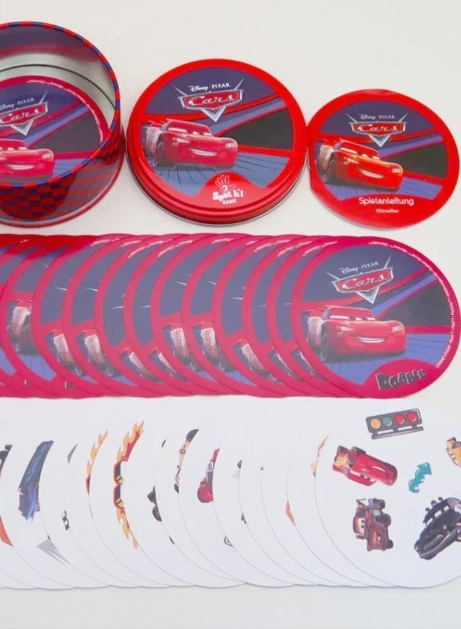 Spot It! Cars Characters Solitaire Card Game Super Pack Bundle | Classic and Cars Characters Series | Fun Visual Game for Kids and Adults | Age 6+ | 2-5 Players | Average Playtime 15 Minutes - Image 3