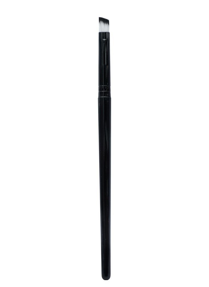 IOLITE - Eyebrow eye brow brush private label flat fine tip slim brow brush white angled eyebrow brush flat angle brow brush IEBB - Image 1